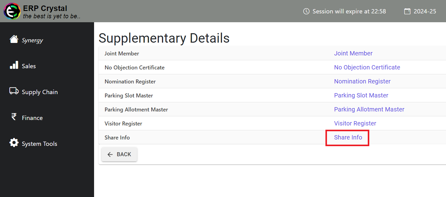 Navigate to System Tools