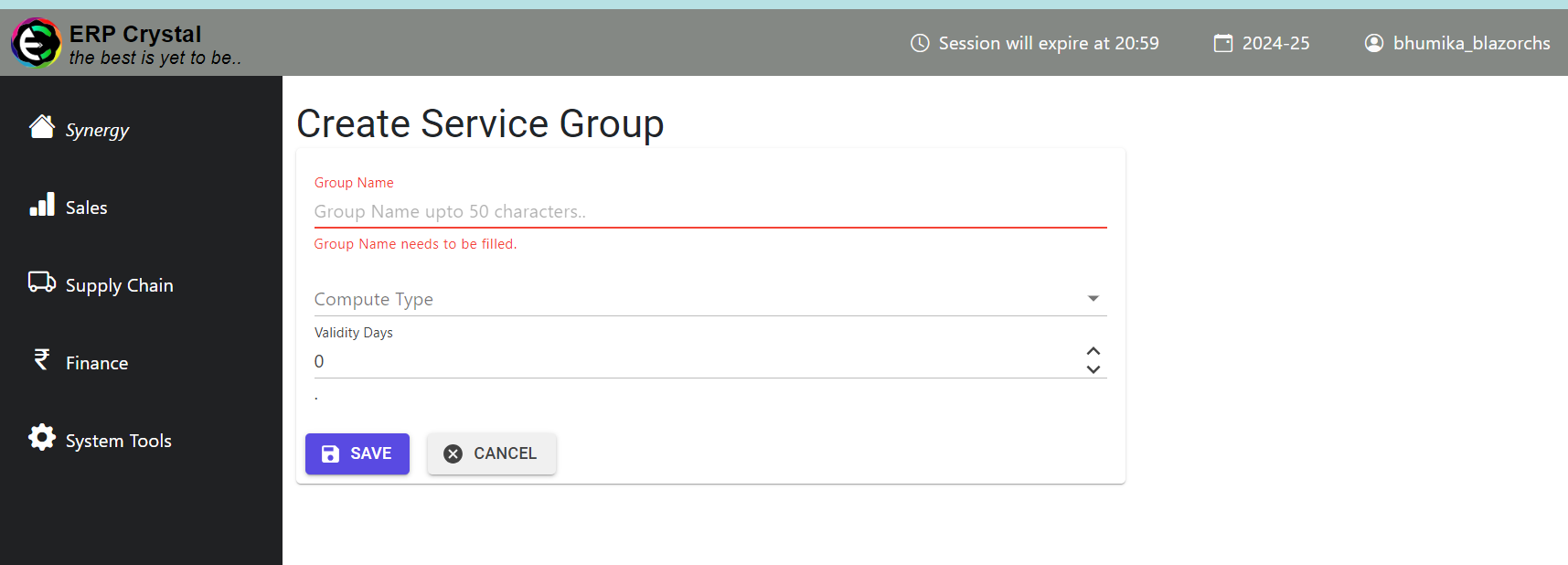 Navigate to System Tools