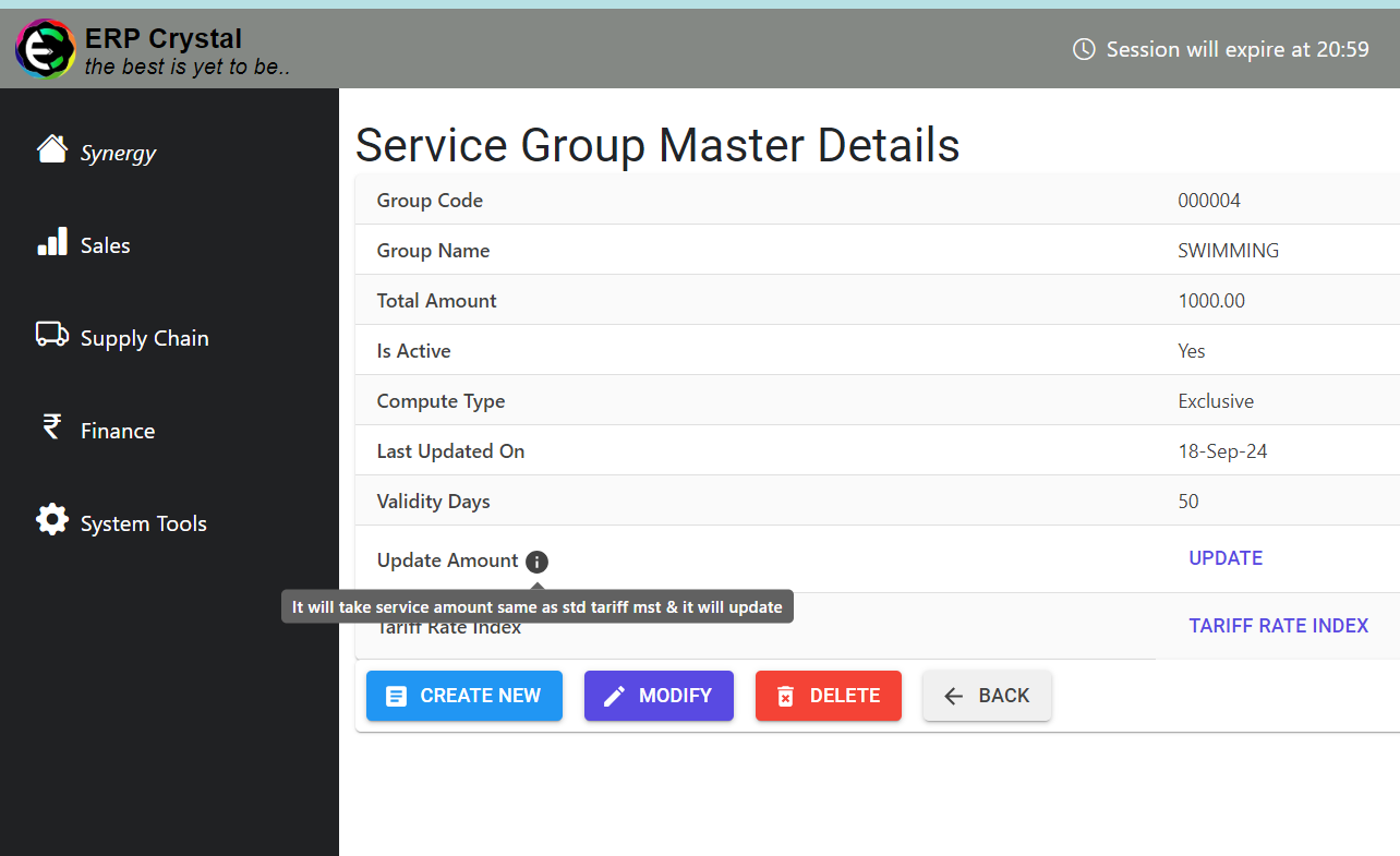 Navigate to System Tools
