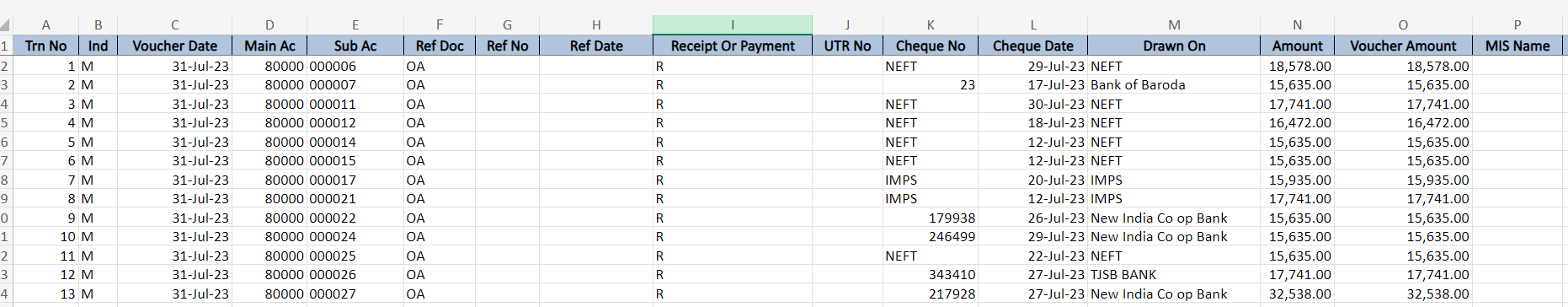 Navigate to Sales Module