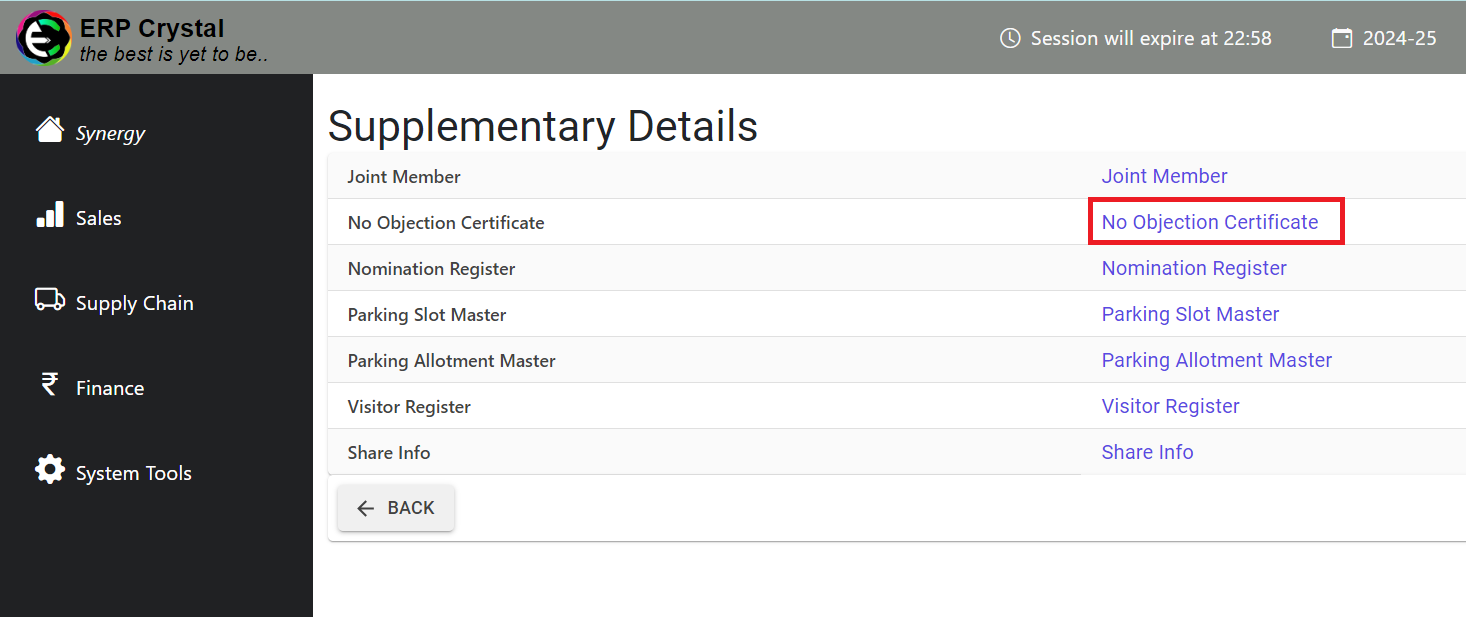 Navigate to System Tools