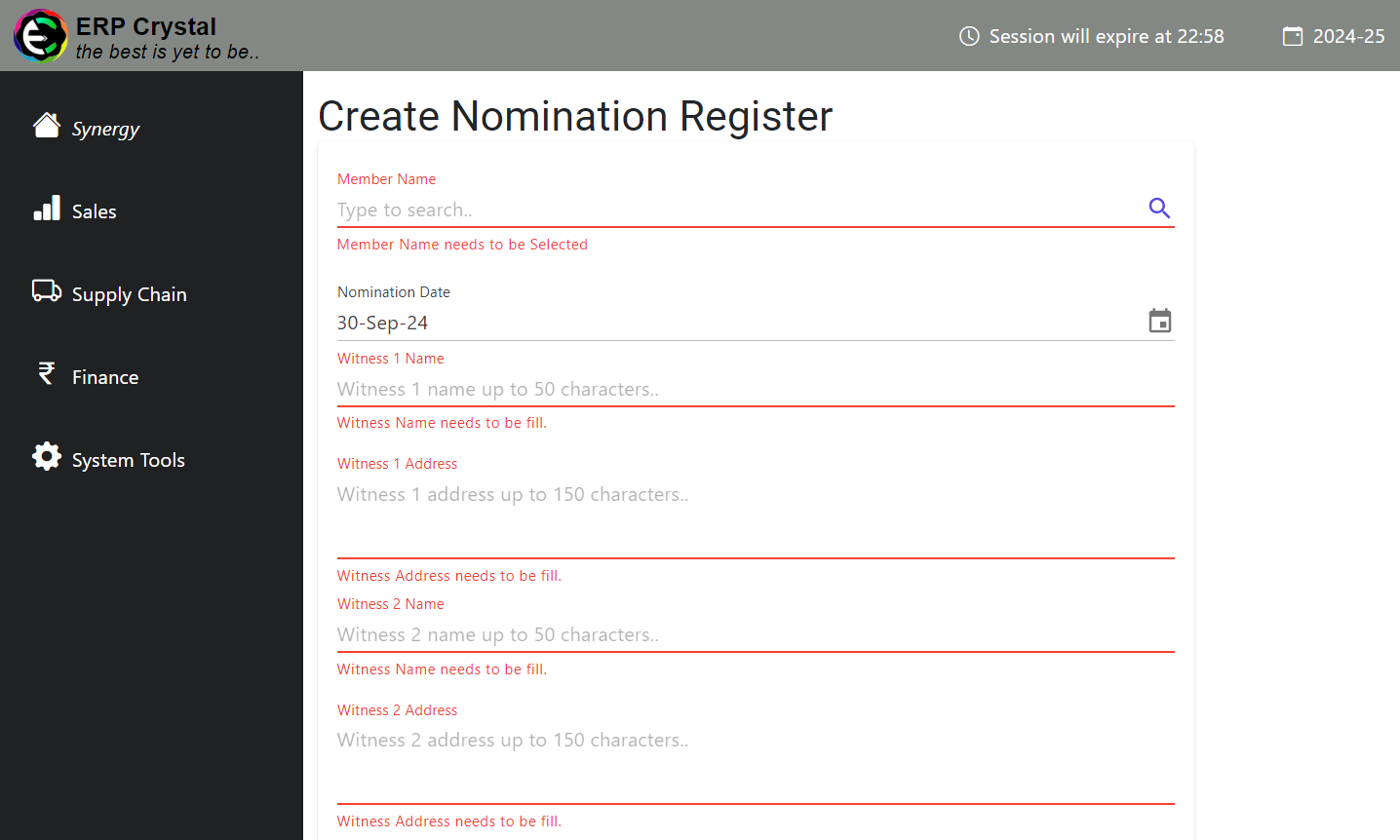 Navigate to System Tools