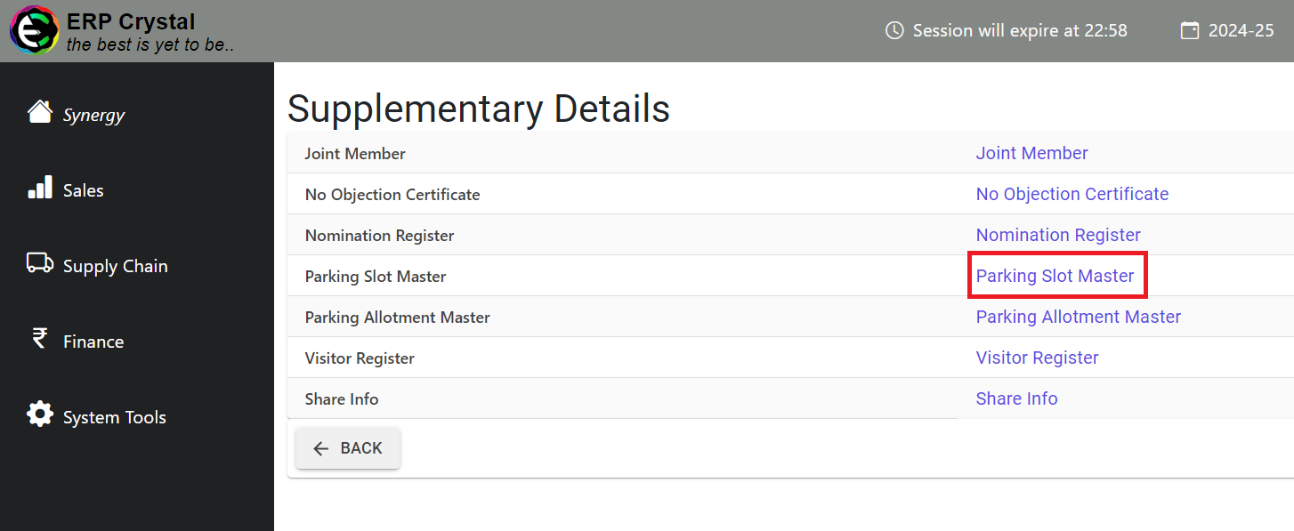 Navigate to System Tools