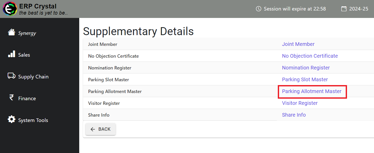 Navigate to System Tools